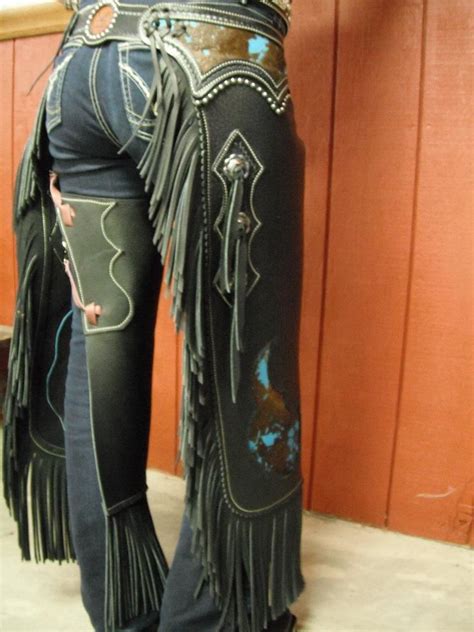 black cowgirl chaps|womens black western show chaps.